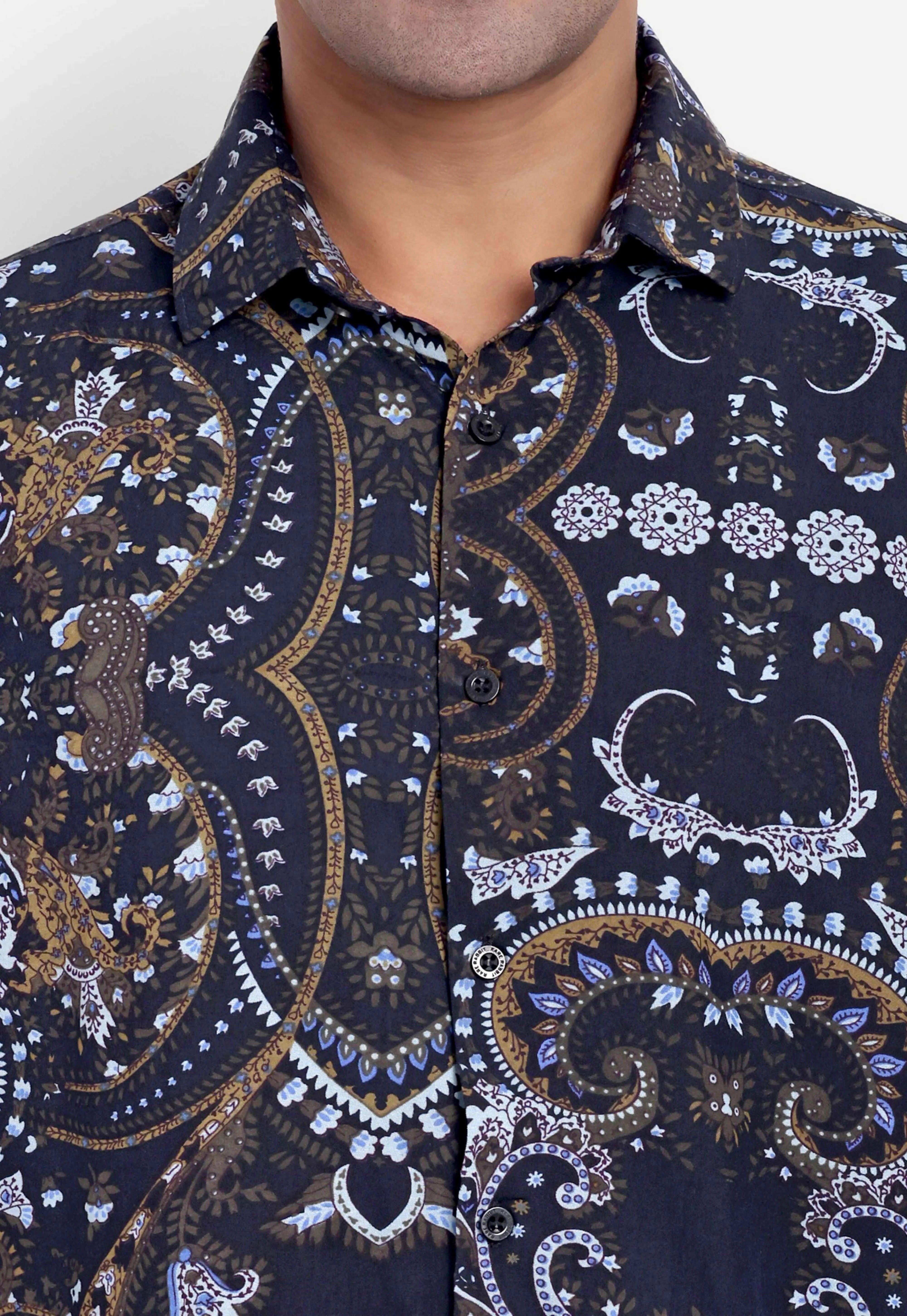 Blue Eclipse Full Sleeve Shirt